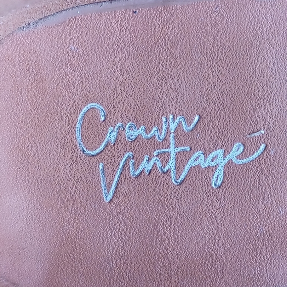 "Crown Vintage" Nayli sandals cognac/ bronze 9.5 - Picture 9 of 9